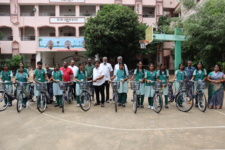 DISTRIBUTION OF PRICELESS BICYCLES IN MDGHSS